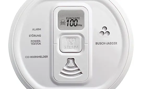 BUSCH-JAEGER 6839/01-84 CO2-Melder ProfessionalLINE Standard | studioweiß