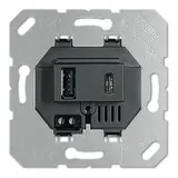 JUNG USB15CASW USB-Ladegerät 15 W, USB-A & USB-C | schwarz