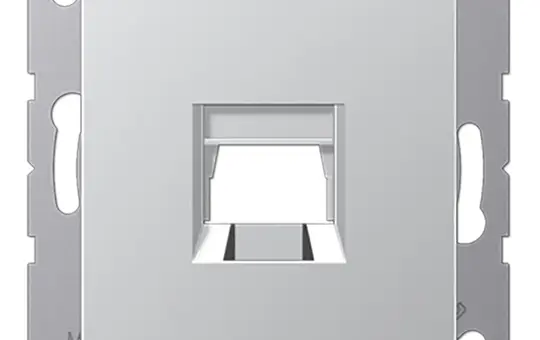 JUNG A1569-15WEAL Modular-Jack-Einsatz Serie A 1-fach, TE Connectivity | aluminium