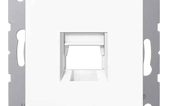 JUNG A1569-1WEWW Modular-Jack-Einsatz Serie A 1-fach, Assmann | alpinweiß