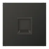 JUNG AL1969-15WEAN Modular-Jack-Abdeckung Serie LS 1-fach, für Kabel | anthrazit