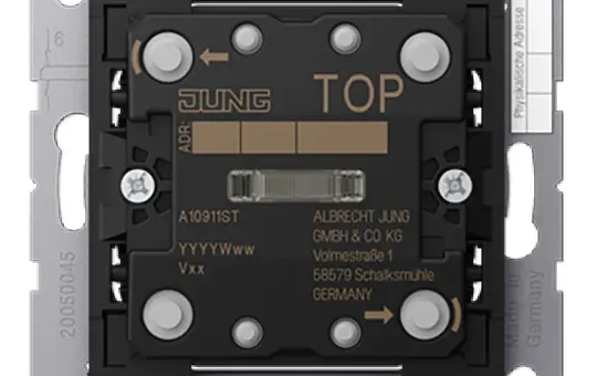 JUNG A10911ST KNX-Tastsensor F10 A/AS 1-fach, universal