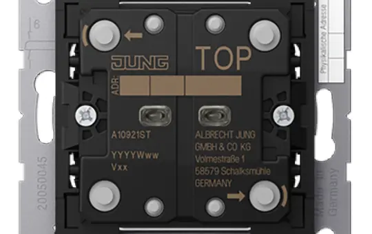 JUNG A10921ST KNX-Tastsensor F10 A/AS 2-fach, universal