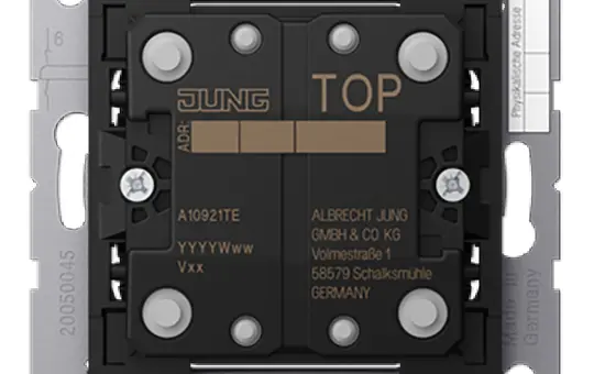 JUNG A10921TE KNX-Tastsensor F10 A/AS 2-fach, Erweiterung