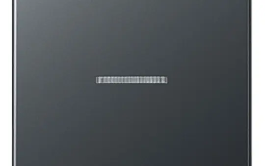 JUNG A101KO5BFANM KNX-Kontrollwippe Serie A 1-fach, Thermoplast | anthrazit matt