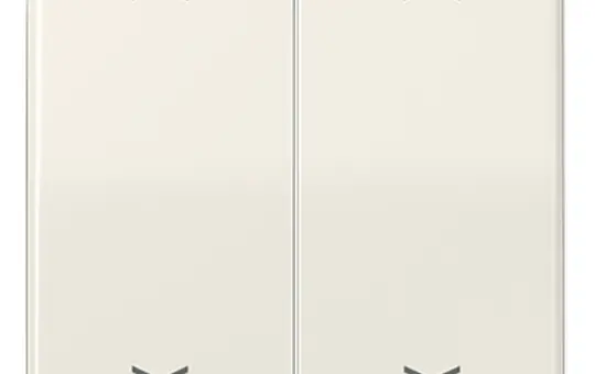 JUNG CD102P KNX-Wippe mit Pfeilsymbolen F10 Serie CD 2-fach | weiß