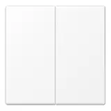 JUNG LS102WWM KNX-Wippe F10 Serie LS 2-fach | schneeweiß matt