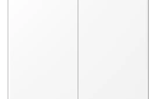 JUNG LS102WWM KNX-Wippe F10 Serie LS 2-fach | schneeweiß matt