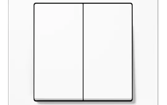 JUNG FOHSA550595WW Funk-Wandsender-Set FoH A alpinweiß