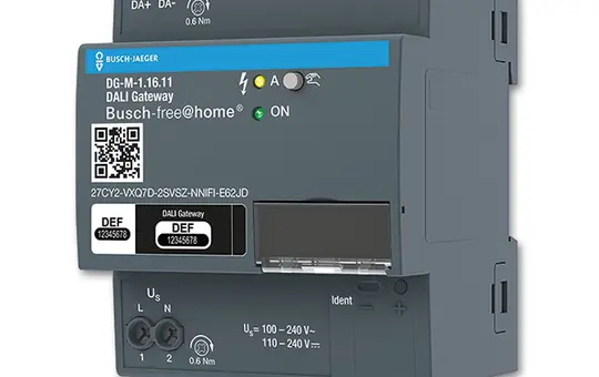 BUSCH-JAEGER DG-M-1.16.11 f@h-DALI-Gateway für 16 Geräte