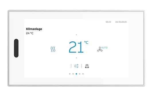 BUSCH-JAEGER RT/U30.0.11-811 KNX-Touchpanel weißglas | 5 Zoll