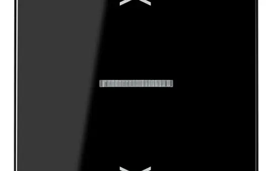 JUNG FMA1700BFPSW eNet Funk-Steuertaster Pfeile Serie A 1-fach, Thermoplast | schwarz