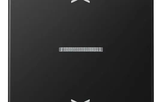 JUNG FMA1700BFPSWM eNet Funk-Steuertaster Pfeile Serie A 1-fach, Thermoplast | graphitschwarz matt