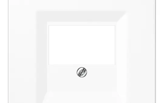 JUNG LS969TWW Telefonabdeckung Serie LS Standard | alpinweiß