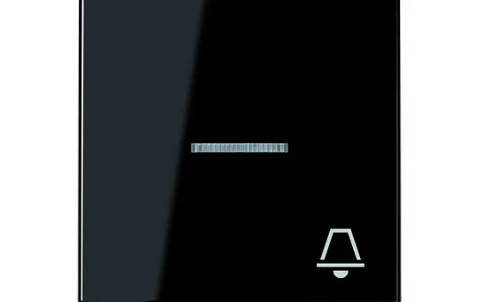 JUNG A590KO5KSW beschr. Kontrollwippe Serie A 1-fach, Glocke | schwarz