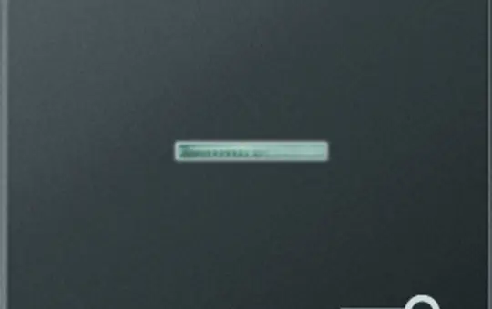 JUNG A590BFKO5TANM beschr. Kontrollwippe Serie A 1-fach, Schlüssel, Thermoplast | anthrazit matt