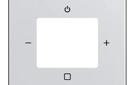 BUSCH-JAEGER 8252-83-101 UP-Radioabdeckung Future alusilber