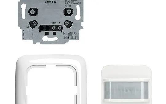 BUSCH-JAEGER 64762UJ-214 BWM-Set flextronics Reflex SI Selectlinse | alpinweiß