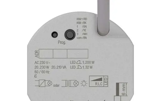 JUNG 390011SU KNX-Dimmaktor UP 1-fach