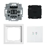 BUSCH-JAEGER 62851UJ-84-WL Dimmer-Set flex Future studioweiß