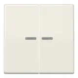 JUNG AS10921STRF KNX-RF-Taster AS 2-fach | weiß