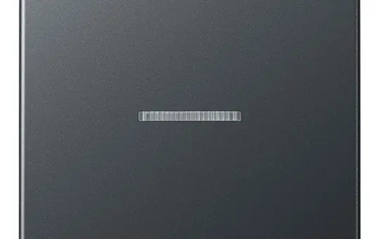 JUNG A10911STRFBFANM KNX-RF-Taster A 1-fach, Thermoplast | anthrazit matt