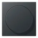 JUNG A1740BFANM Drehdimmerabdeckung Serie A Thermoplast | anthrazit matt