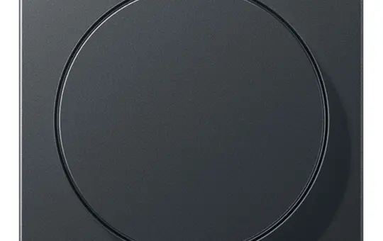 JUNG A1740BFANM Drehdimmerabdeckung Serie A Thermoplast | anthrazit matt