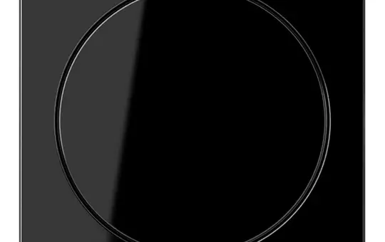 JUNG A1740BFSW Drehdimmerabdeckung Serie A Thermoplast | schwarz