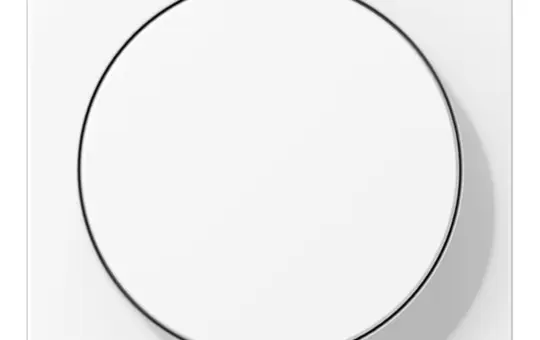 JUNG A1740BFWWM Drehdimmerabdeckung Serie A Thermoplast | schneeweiß matt