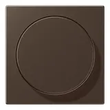 JUNG A1740MO Drehdimmerabdeckung Serie A Standard | mokka