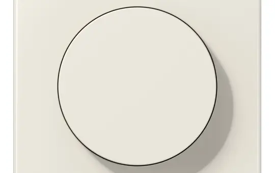 JUNG CD1740 Drehdimmerabdeckung Serie CD Standard | weiß