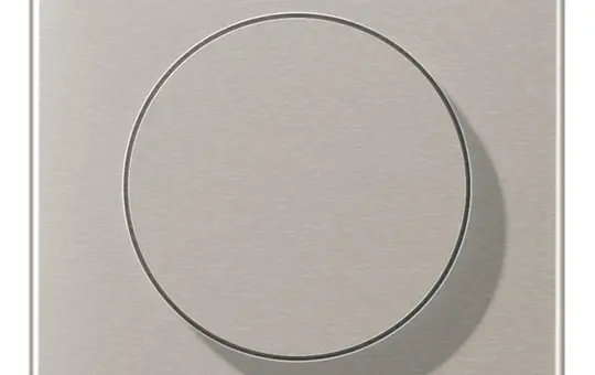 JUNG CD1740PT Drehdimmerabdeckung Serie CD Standard | platin