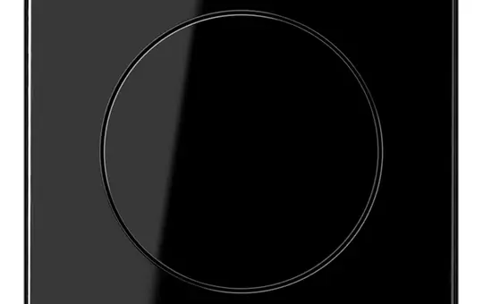 JUNG CD1740SW Drehdimmerabdeckung Serie CD Standard | schwarz