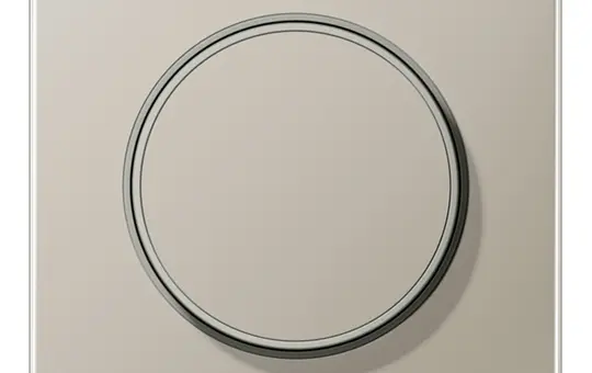 JUNG ES1740 Drehdimmerabdeckung LB Serie LS Standard | edelstahl