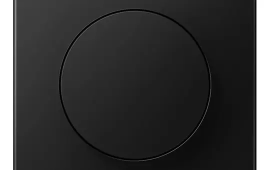 JUNG LS1740SWM Drehdimmerabdeckung LB Serie LS Standard | graphitschwarz matt