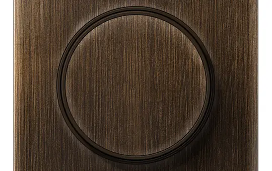 JUNG ME1740AT Drehdimmerabdeckung LB Serie LS Standard | messing antik