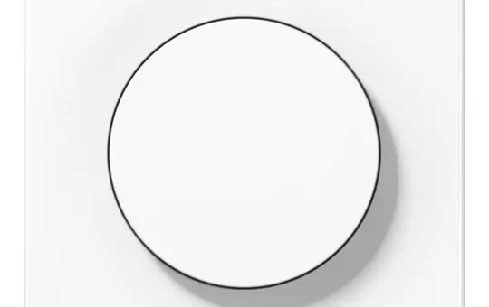 JUNG LS1740WW Drehdimmerabdeckung LB Serie LS Standard | alpinweiß