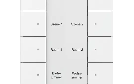 BUSCH-JAEGER SB-F-8.0.11-84 f@h-Tastsensor tenton 8-fach | studioweiß