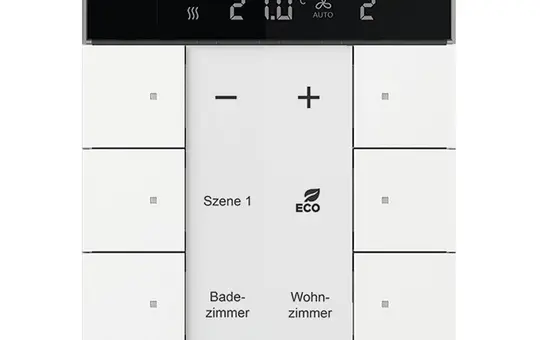 BUSCH-JAEGER SBR-F-6.0.11-884 f@h-Tastsensor tenton 6-fach, RTR | studioweiß matt