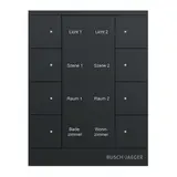 BUSCH-JAEGER SB-F-8.0.11-885 f@h-Tastsensor tenton 8-fach | schwarz matt