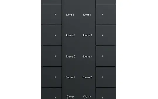 BUSCH-JAEGER SB-F-12.0.11-885 f@h-Tastsensor tenton 12-fach | schwarz matt