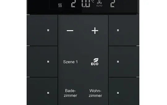 BUSCH-JAEGER SBR-F-6.0.11-885 f@h-Tastsensor tenton 6-fach, RTR | schwarz matt