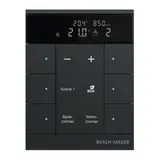 BUSCH-JAEGER SBC-F-6.0.11-885 f@h-Tastsensor tenton 6-fach, RTR, VOC, Feuchte | schwarz matt