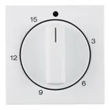 BERKER Zeitschaltuhrabdeckung S.1/B.3/B.7 