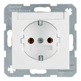 BERKER beschr. SCHUKO-Steckdose S/B 