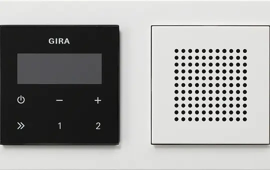 GIRA Unterputz-Radio-Set E2 