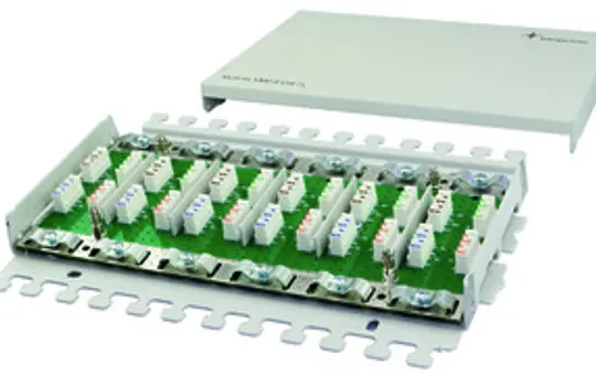 TELEGAERTNER J00060A0071TELEGÄRTNER Verbindungsmodul Cat. 7 multi, Wandmontage