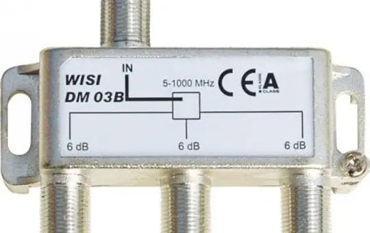 WISI 70297-7 Verteiler BK 1 GHz 3-fach