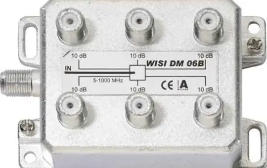 WISI 16575-8 Verteiler BK 1 GHz 6-fach